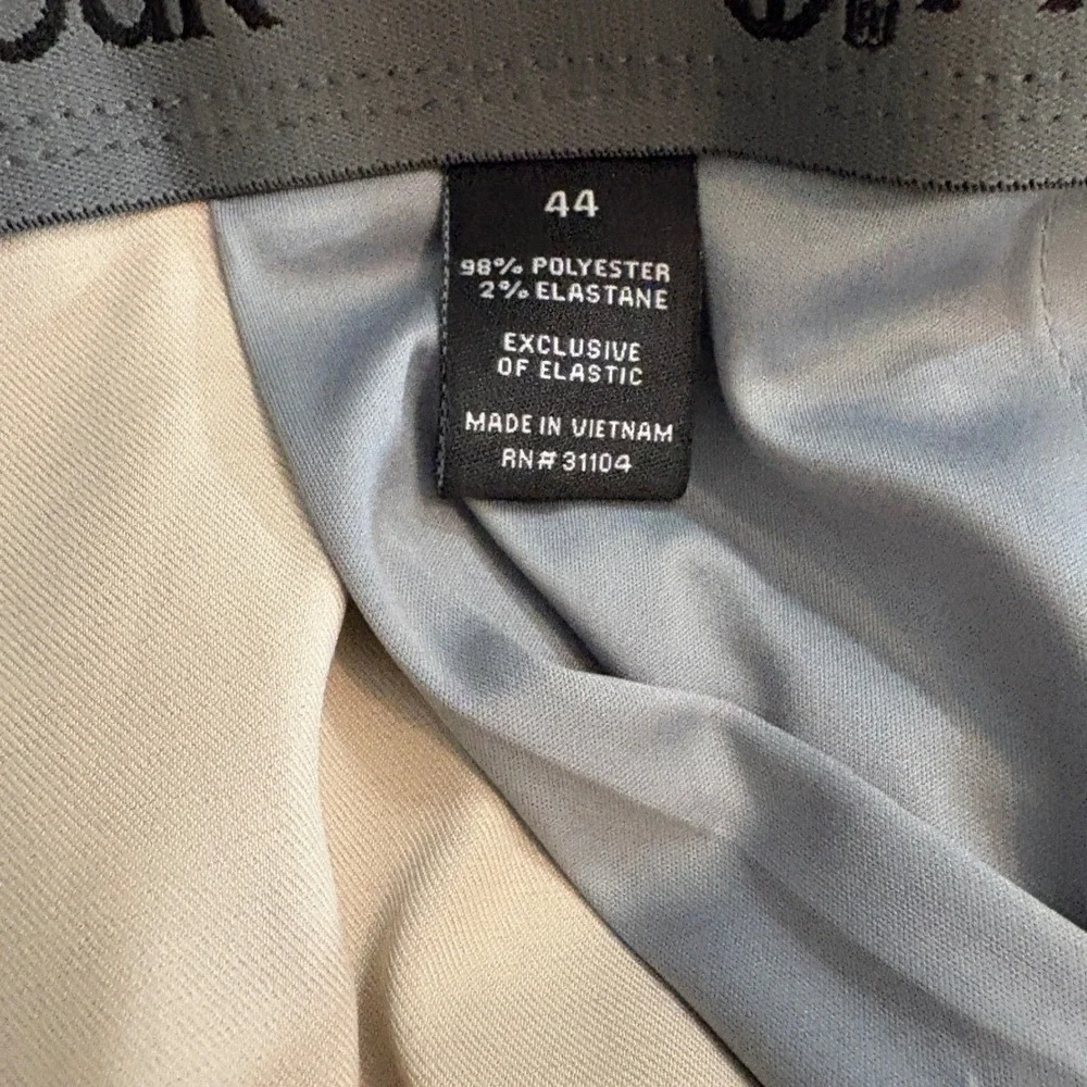 Pro Tour Mens Golf Shorts Khaki Tan Stretch 44‎ Flat Front Performance Pockets